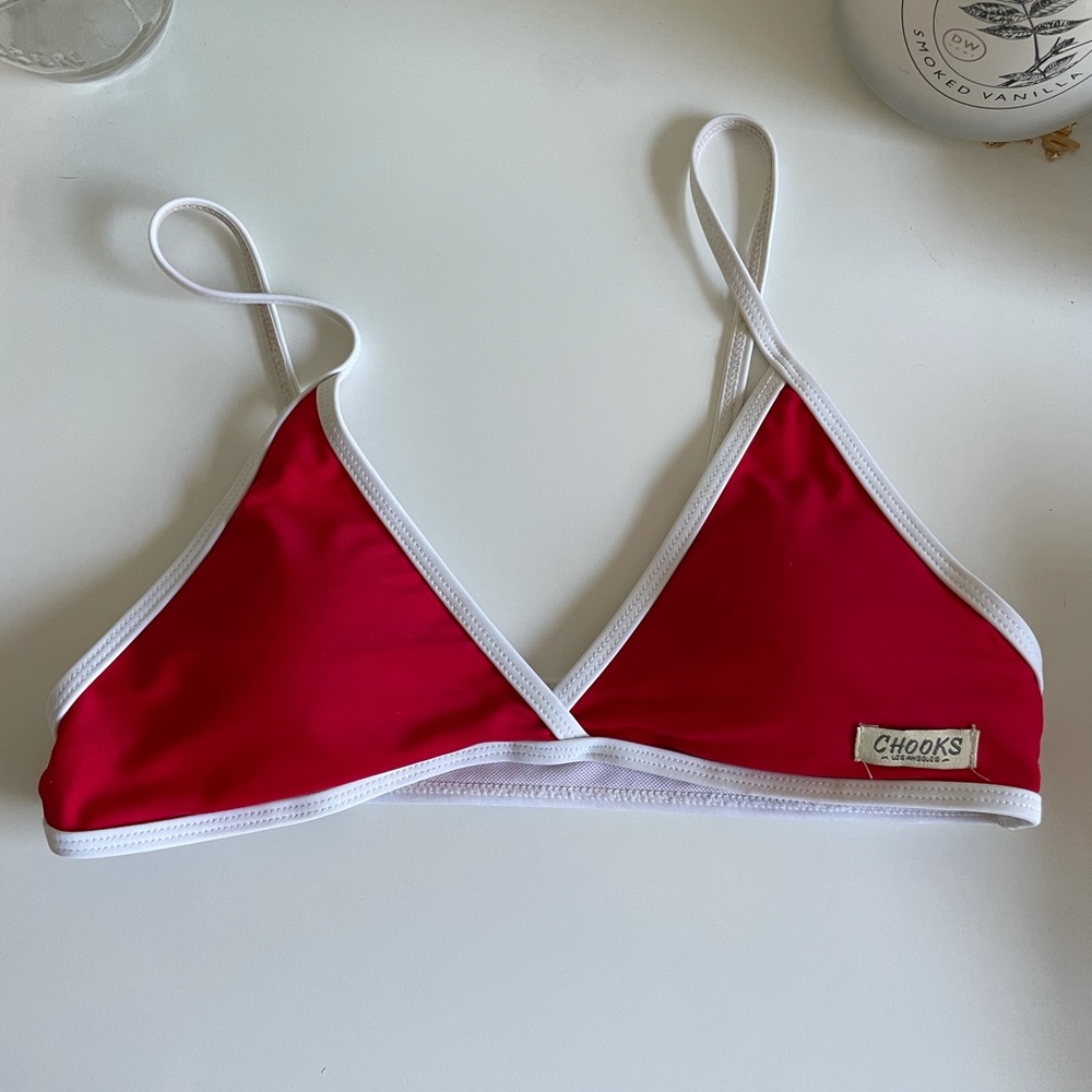 COPY - Chooks/Boutine La Swim Suit Top Size Small